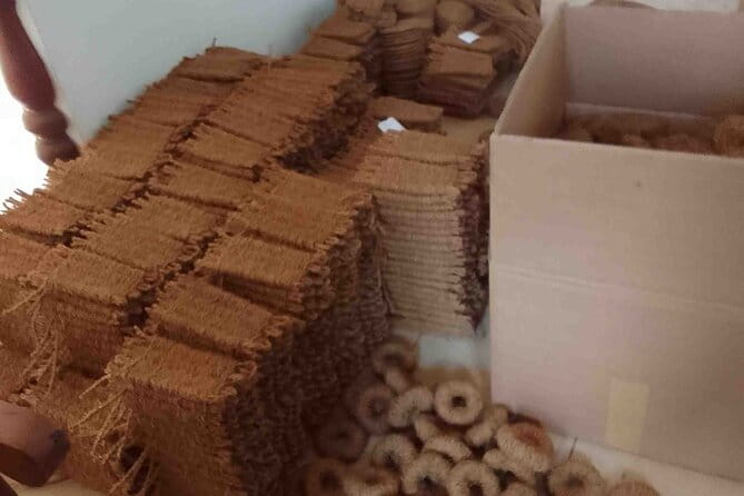 1 Hour Guided Factory Visit for Handmade Product - The Main Event: Five Nature Design Products Made From Coir