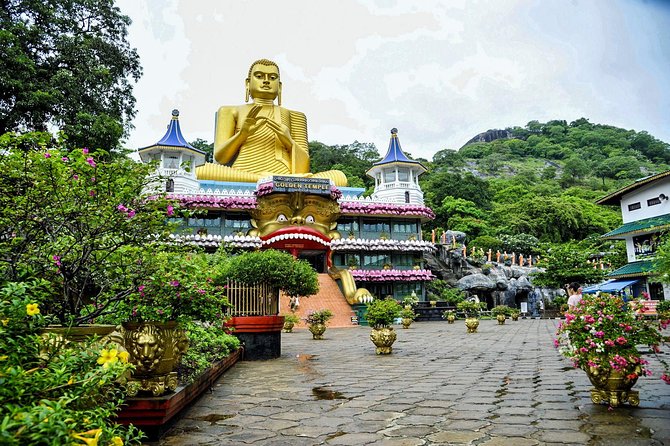 3 Days Ancient Capital Cities - Dambulla Cave Temple after lunch: Buddha images and long-spanning painting