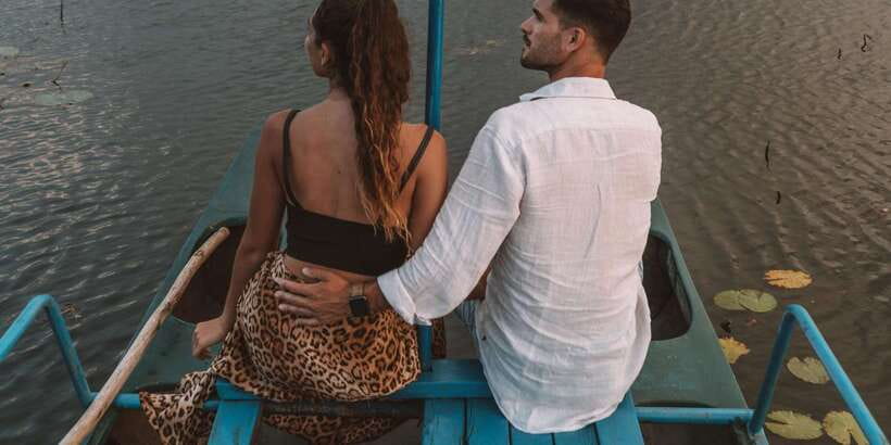 A Hidden Gem in Sigiriya: Magical Boat Journey. - The calm you came for, on a lake near Sigiriya