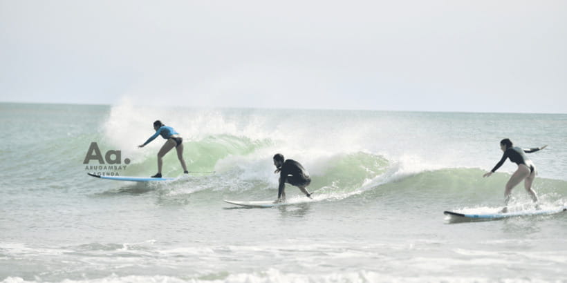 Arugam Bay Surf Lessons : Beginner Surf Experience - 90 minutes of coaching that actually uses your energy