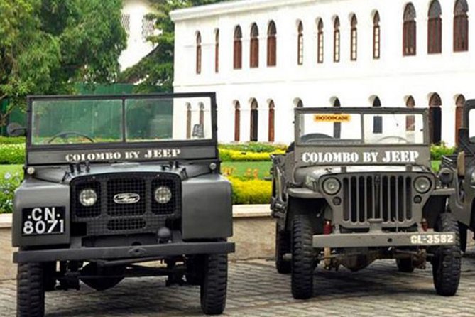 Colombo City Tour by War Jeep - Galle Face Green, Galle Face Hotel, and the Waterfront Mood