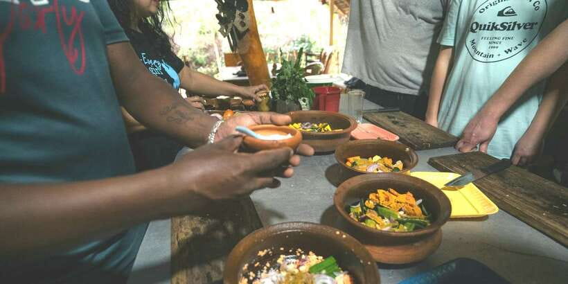 Cooking Class: Sajee’s Place Cooking Class sigiriya - The cooking workflow: how the class keeps you busy