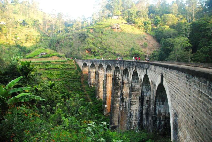 Ella Day Tour: with Tea Factory Visit from Colombo/Bentota - Nine Arches Bridge, classic colonial-era structure with real atmosphere