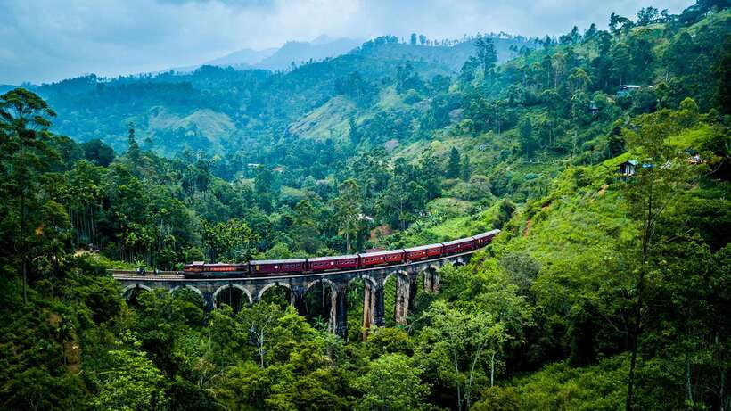 Ella: First Class Scenic Train Ticket To/From Nanuoya - The Views: Tea Fields, Rugged Hills, and Waterfalls You Can Sense