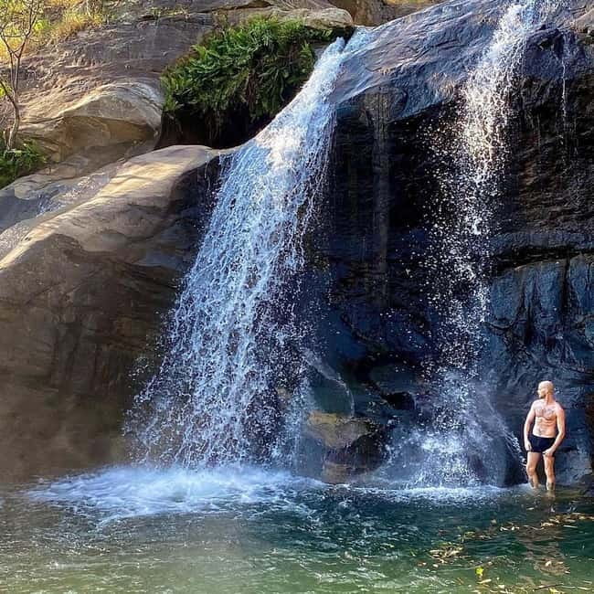 Ella: Ravana and Upper Diyaluma Falls Guided Tour - Swimming in Natural Pools: How to Enjoy It Without Regretting Your Kit
