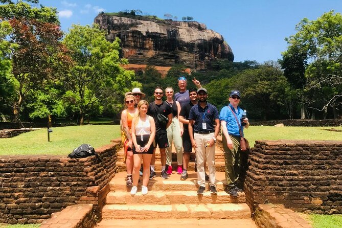 From Colombo: Sigiriya and Dambulla Day Trip and Safari - Sigiriya Lion Rock: the 249 steps, the views, and the fresco stops