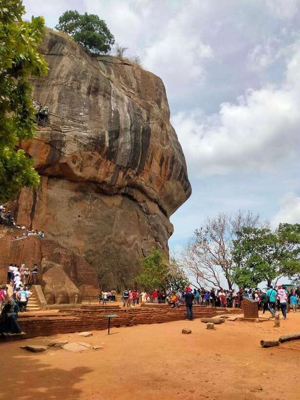 From Colombo: Sigiriya Rock, Dambulla & Minneriya 4x4 Safari - Sigiriya Lion Rock Fortress climb, go early and pace your breathing