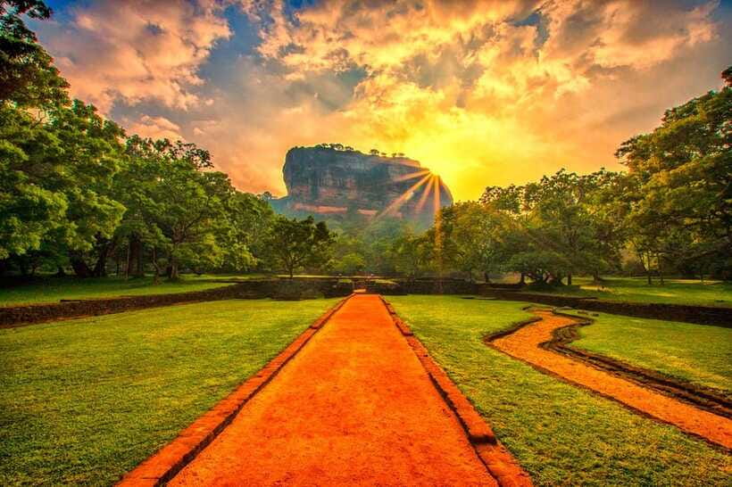 From Colombo: Sigiriya Rock Sunrise Climb with Dambulla … - The Summit at Dawn, Then Down Again