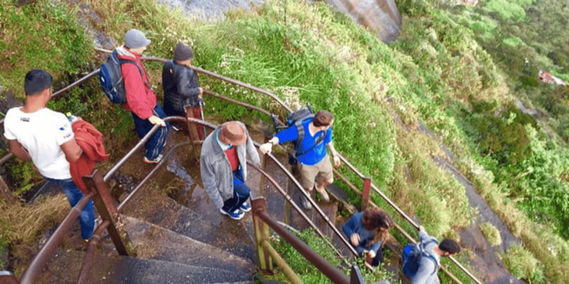 From Kandy: Adams Peak Guided hike via Peak Wilderness - Sunrise viewing from Sri Pada: the payoff at 05:30