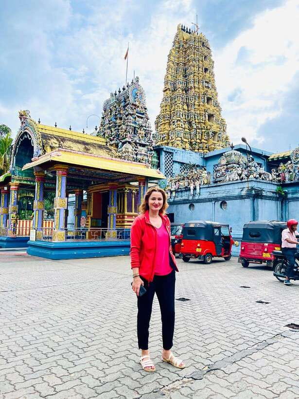 From Kandy: Sigiriya Day Tour with Elephant Safari(group) - Matale Hindu Temple: Dravidian architecture and colorful details