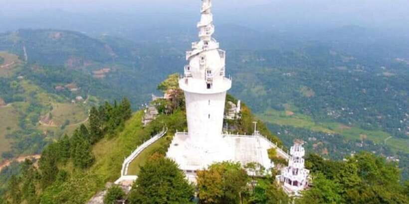 From Negombo: Ambuluwawa Tower & Tea Factory,Kandy Day Trip - Private air-conditioned pickup from Negombo