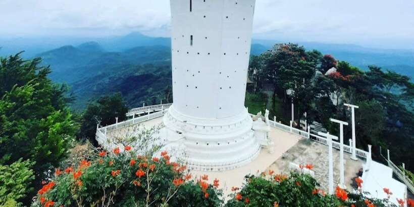 From Negombo: Ambuluwawa Tower & Tea Factory,Kandy Day Trip - Kandy Lake, viewpoints, and quick city moments