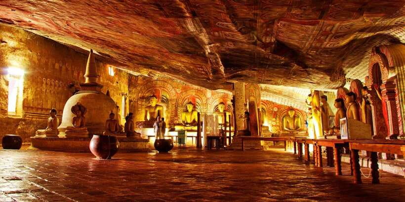 From Negombo: Sigiriya and Dambulla Day Trip and Safari - Sigiriya Lion Rock: Climb the Steps, Then Enjoy the Payoff