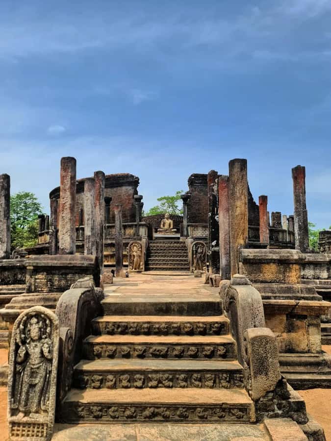 From Sigiriya :Polonnaruwa Ancient City Tour/Day Tour - Gal Vihara: the rock-carved Buddhas photo stop