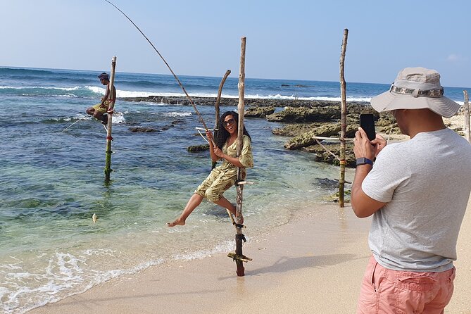 Galle day tour - Colombo to Galle trip - All Included - Weligama stilt fishermen: the most photogenic 30 minutes of the day