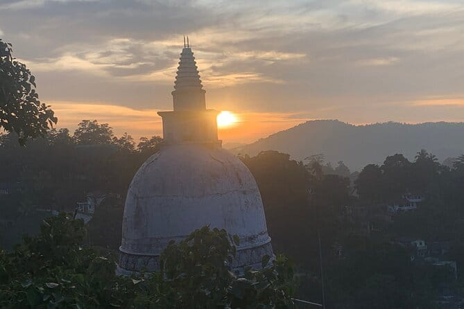 Kandy City Tour With Modern Tuk Tuk - War Cemetery and the Bahirawakanda Buddha area