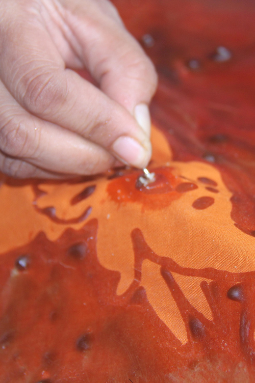 Kandy: Interactive Batik Workshop - Wax tools and techniques: tjanting, Henry tool, stamping, and more