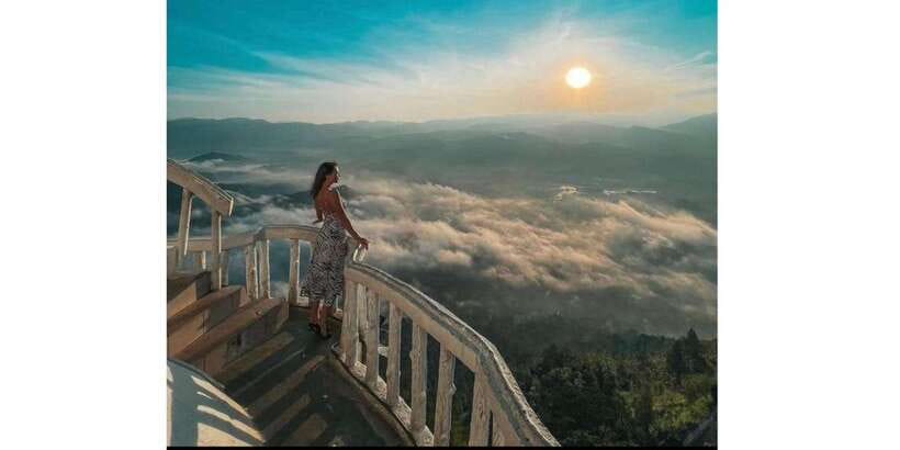Kandy to Ambuluwawa & Kandy City Guided Tuk Tuk Day Tour - Ambuluwawa Tower and the quick strategy for the climb