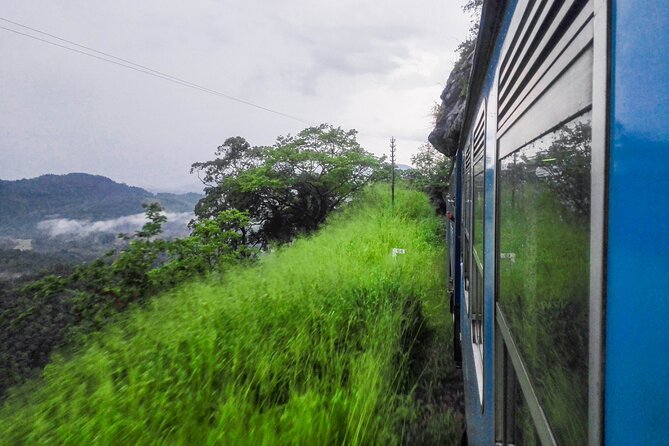 Kandy to Ella train ride on (Train No: 1005 "Podi Menike") - Scenery to expect: tea estates, hills, and curve-happy rail