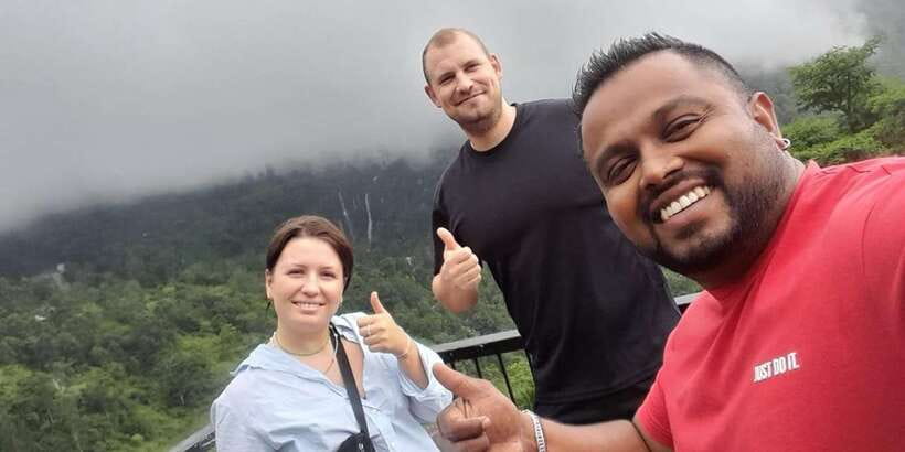 Kandy to Ella via Nuwara Eliya Scenic Day Tour - Ramboda Falls: a quick guided stop with big payoff