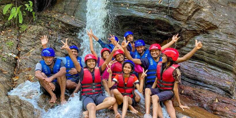 Kitulgala: Kataran Oya Canyoning Adventure - Rainforest trek before the rappels: where your comfort really starts