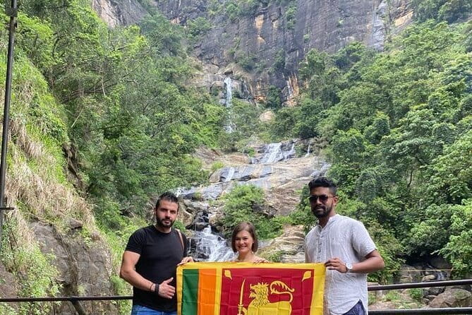 One Day Dours Ravana Falls Little Adams Peak Ninearchbrige from Unawatuna - Private AC Comfort From Unawatuna, With English-Speaking Chamara