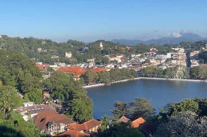 Private Full Day Tour Sigiriya and Dambulla From Kandy - Arthur’s Seat viewpoint in Kandy, before the UNESCO heavyweights