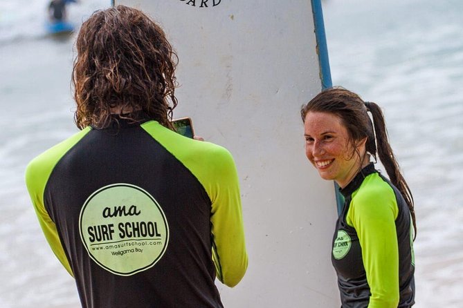 PRIVATE Surf lesson for Beginners Couple - The beach warm-up: surf safety, footwork, and core balance