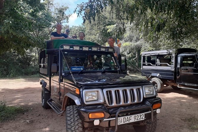 Rangiri Jeep Safari Sigiriya Lion Rock & Evening Jeep Safari - Hurulu Eco Park for dense-jungle Jeep Safari and Sri Lankan elephants