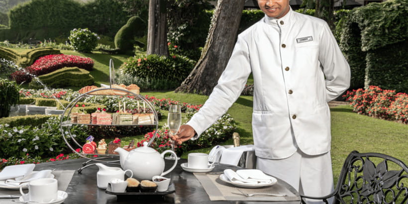 Royal Afternoon Tea at the Grand Nuwara Eliya + Bubbly! - The afternoon tea spread: sandwiches, sweets, and real value in the plate