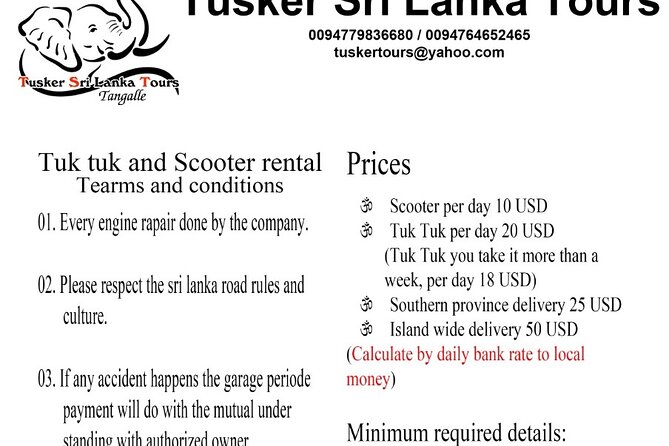Scooter rent - Price and what you truly get for $10
