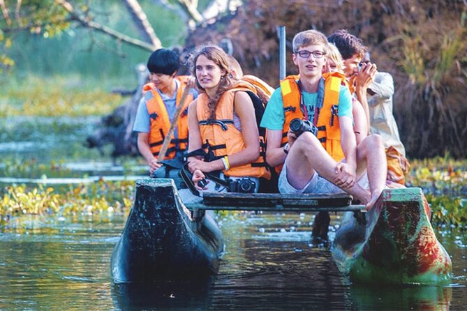 Sigiriya Rock and Village Tour from Colombo - The lake cruise with a catamaran safari style boat