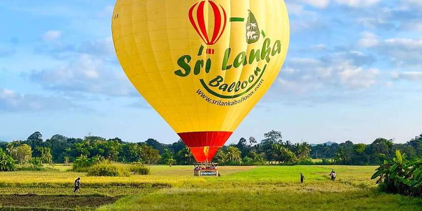 Sri Lanka: Hot Air Balloon ride - What Happens at Kandalama Lake Before You Fly