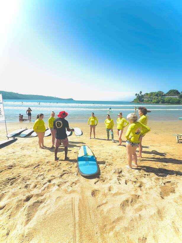 Surf School in Unawatuna, Galle - How to get more stand-ups in your first lesson