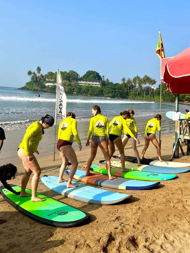 Surf School in Unawatuna, Galle - Where Kotapola fits into surfing around Galle