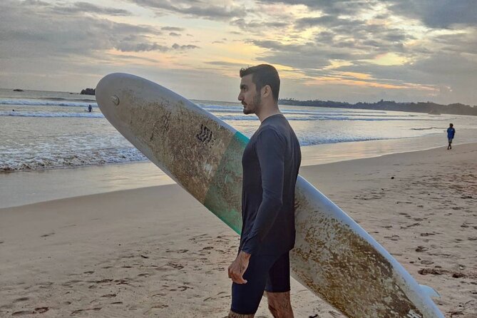 Surfing in Weligama - Pricing at about $25: decent value for beginner coaching