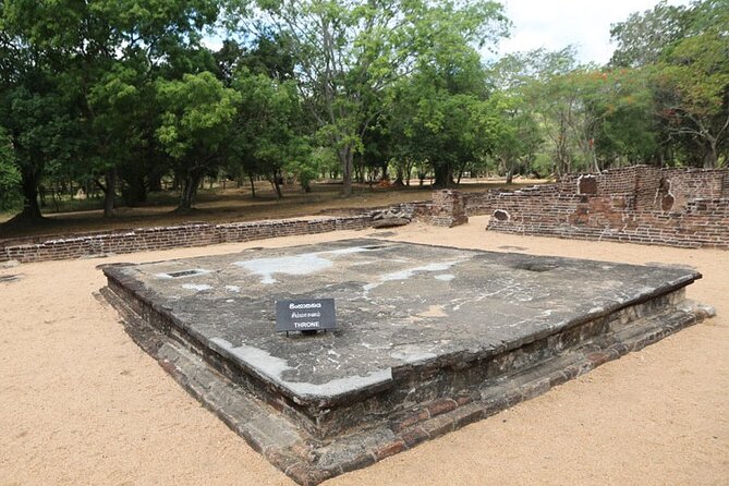 Three Ancient Kingdoms Tour | from Colombo - Panduwasnuwara Kingdom: ruins spread out over 12 hectares