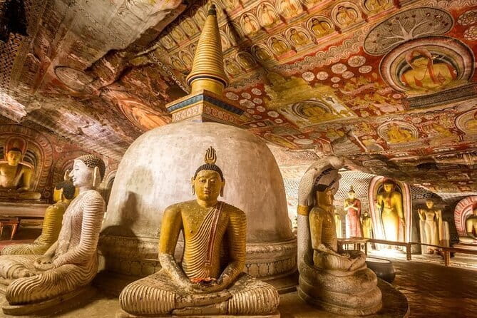 Tour to Dambulla Cave, Sigiriya and Pidurangala Rock from Kandy - Key highlights